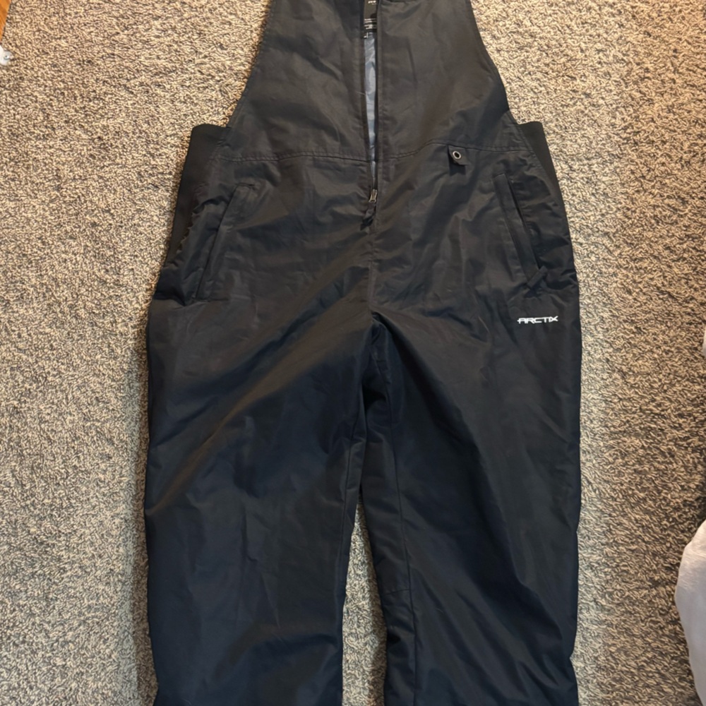 Arctix Black Snow Overalls